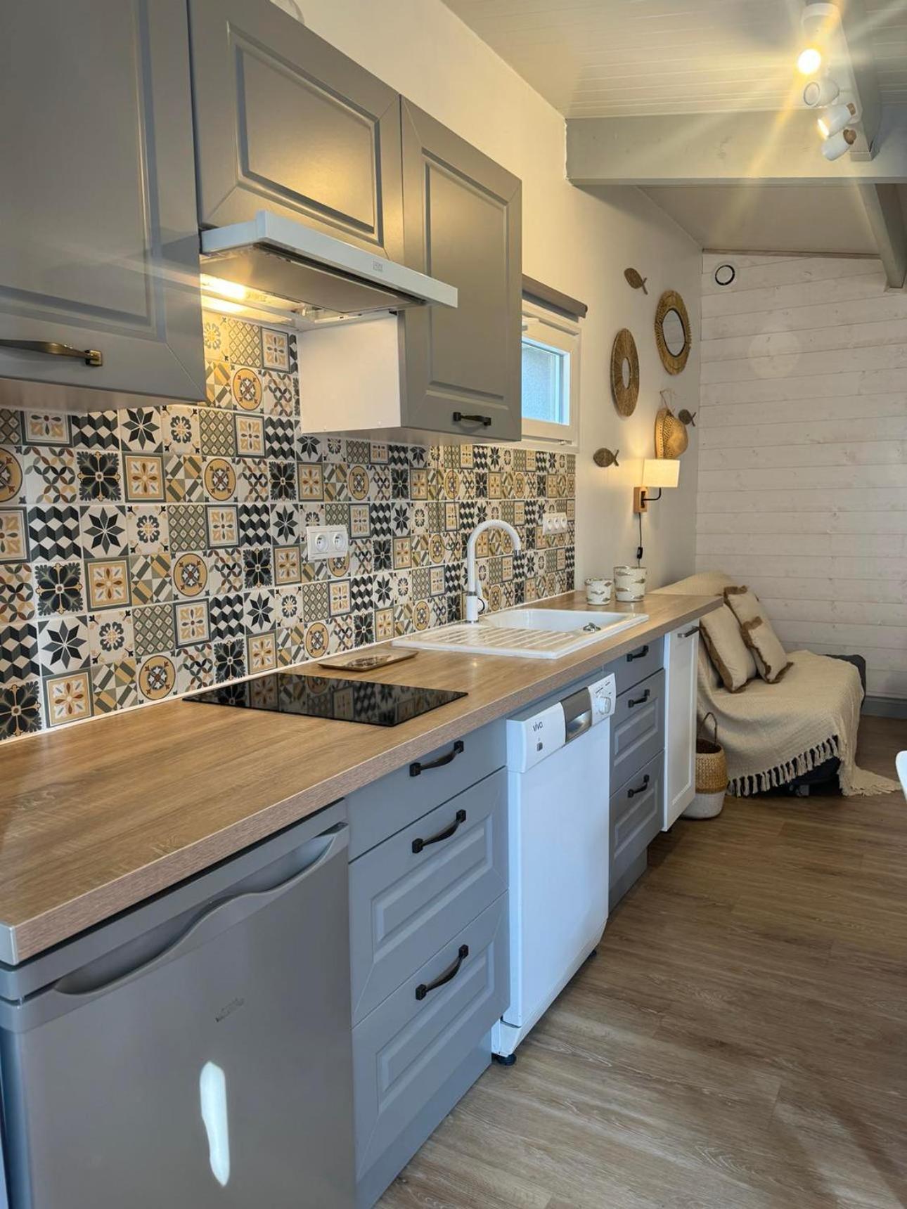 Вилла Face Aux Isles Saint-Marcouf Экстерьер фото