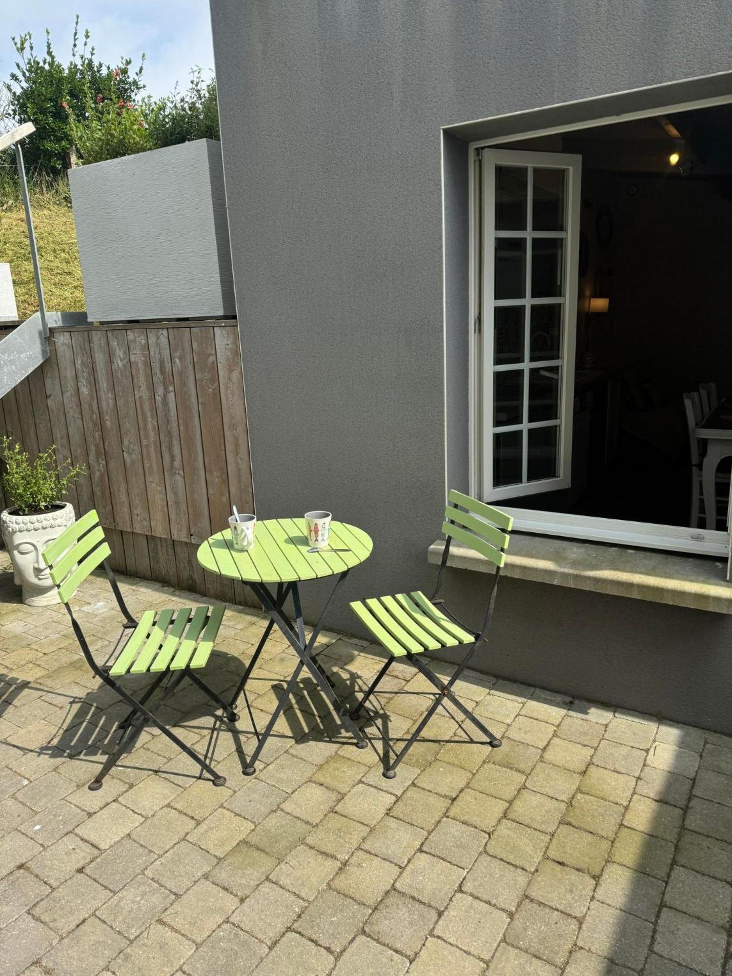 Вилла Face Aux Isles Saint-Marcouf Экстерьер фото